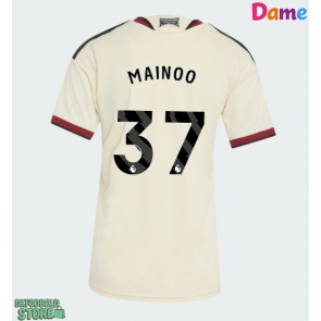 Manchester United Kobbie Mainoo #37 Replika Tredjetrøje Dame 2026-27 Kortærmet